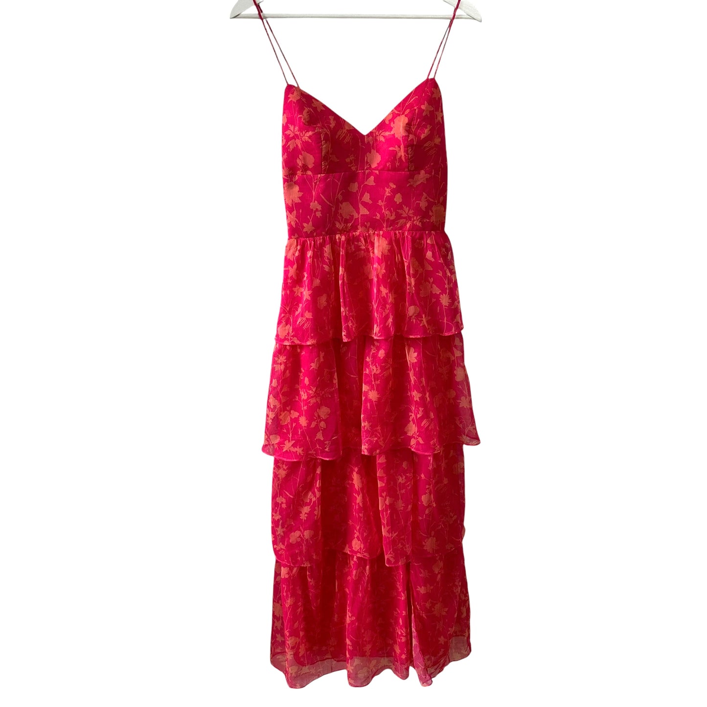 Amanda Uprichard Thaddea Maxi Dress in Brookeside Size S