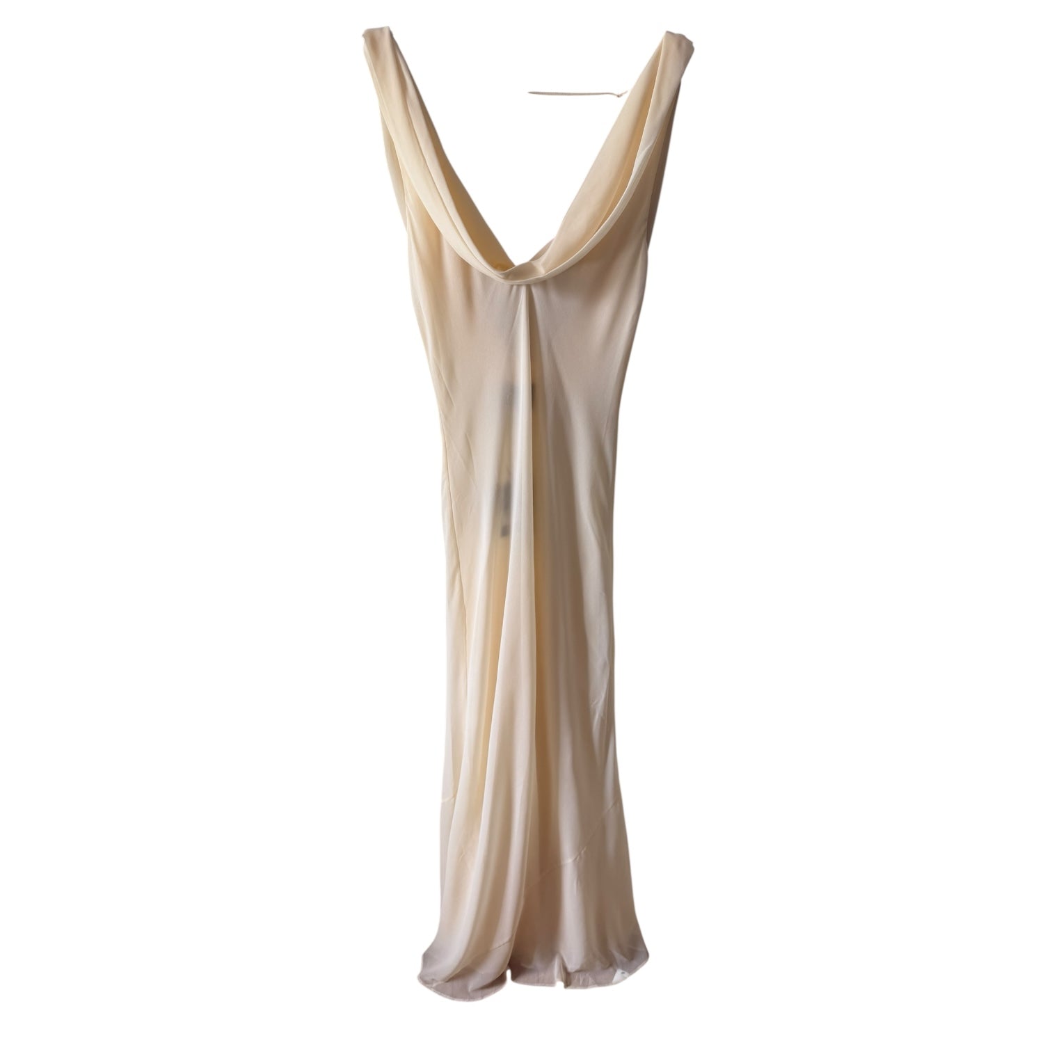 reformation cavallo dress ivory in Size 6 – ThriftWardrobe Silk dress