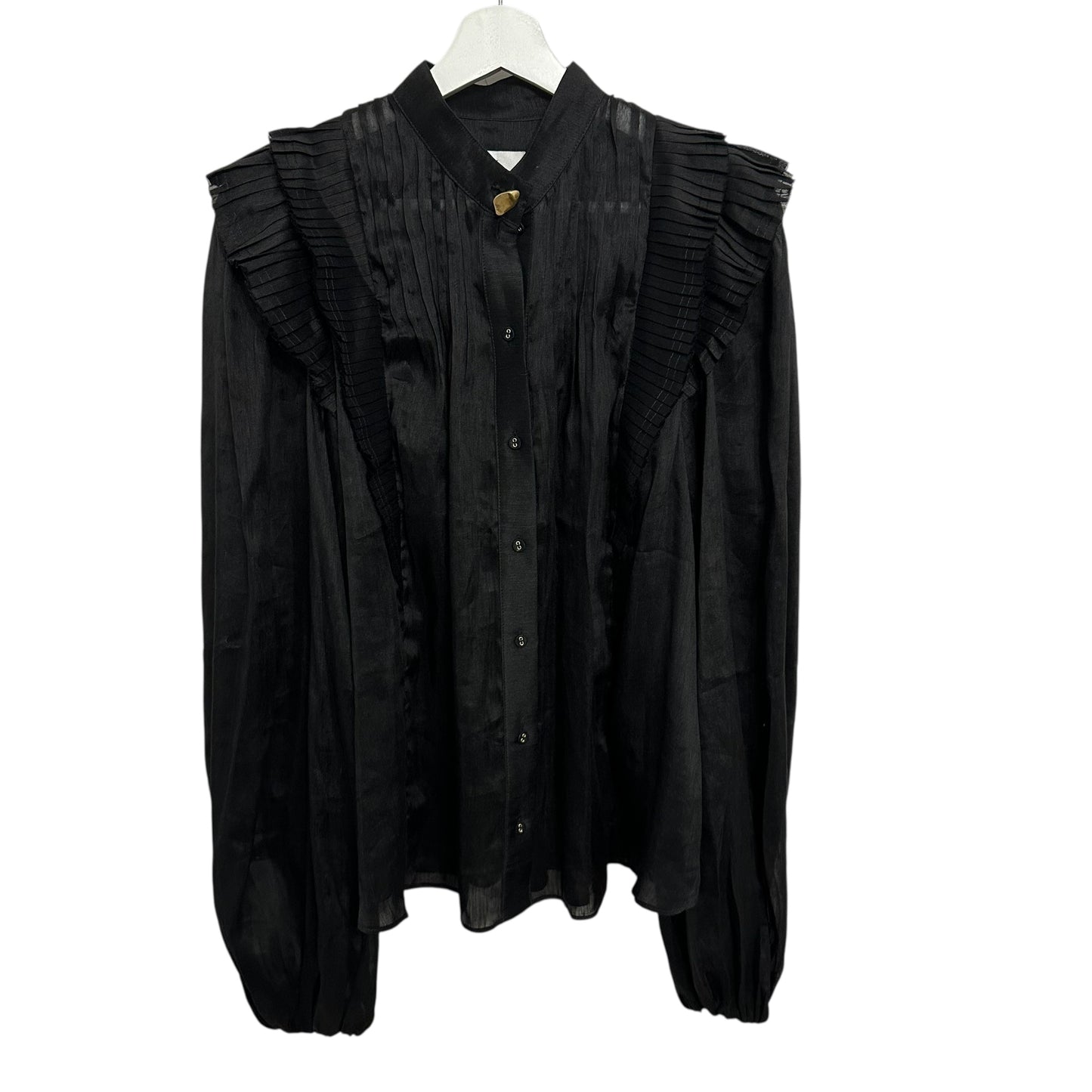 Aje Spellbind Frill Blouse Size US 2
