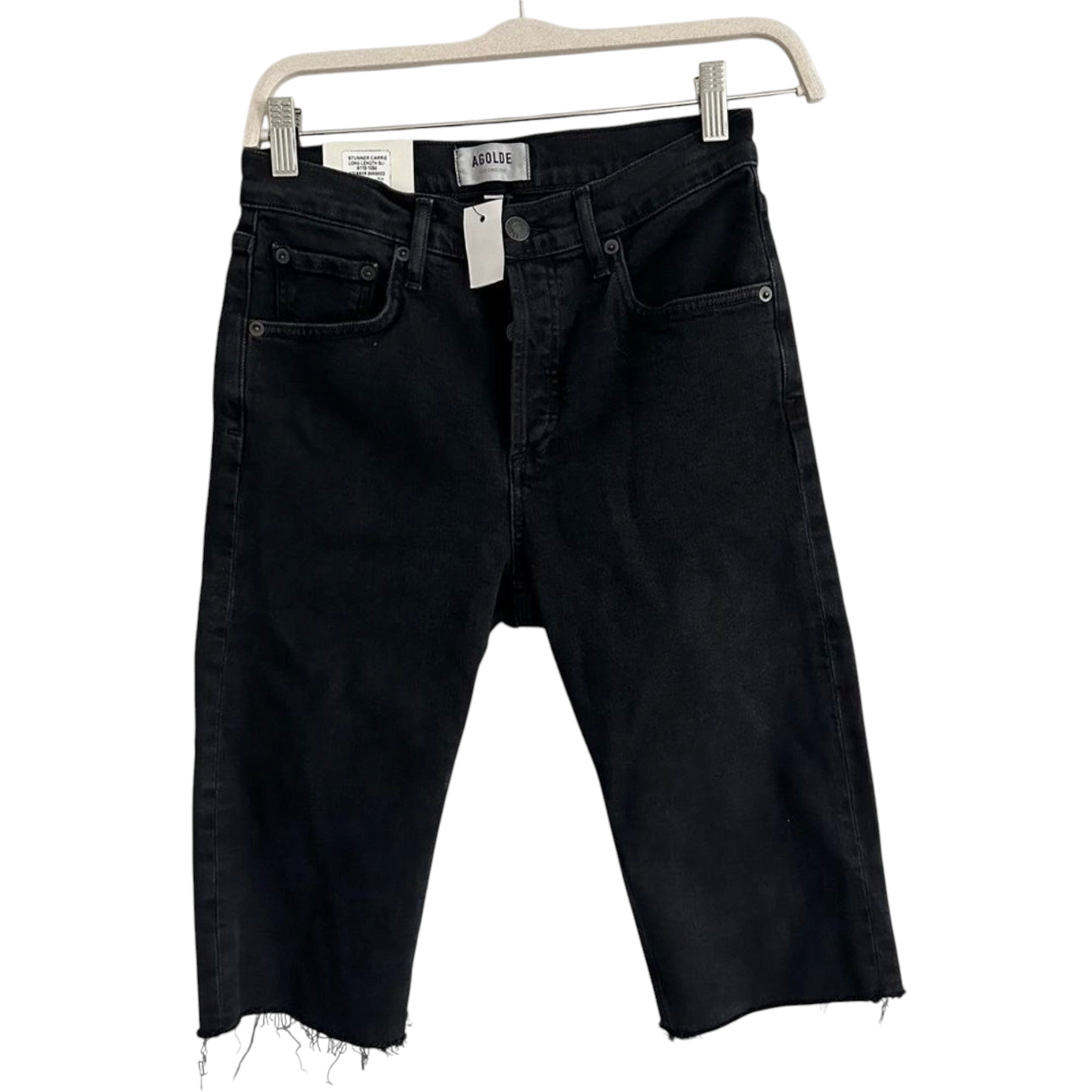 AGOLDE Carrie Long Length Slim Shorts Size 25