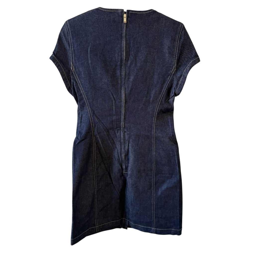 Generation Love Brunella Sheen Denim Dress Size S
