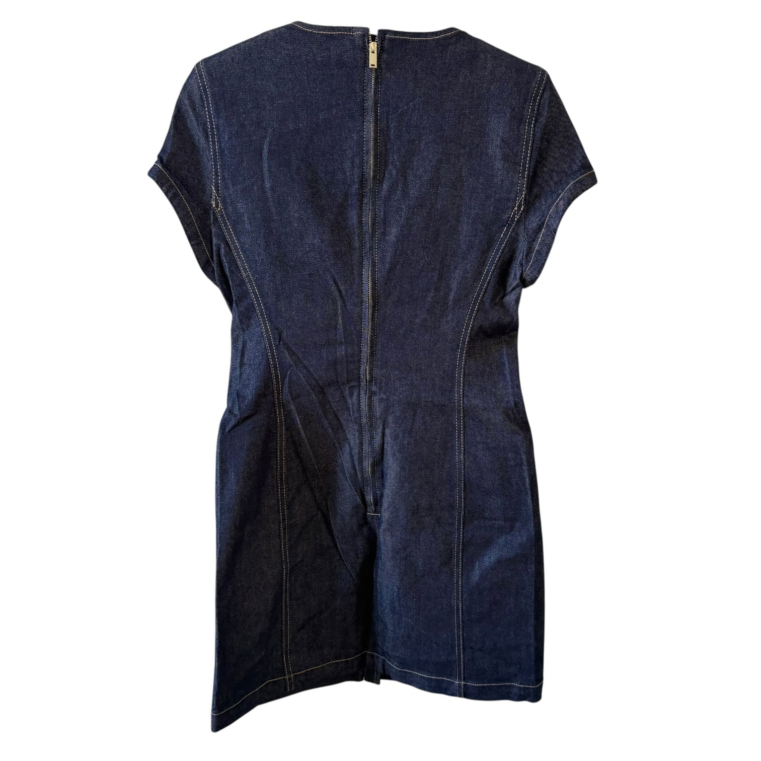 Generation Love Brunella Sheen Denim Dress Size S