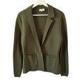 L’AGENCE Lacey Knit Blazer Army Green Size S