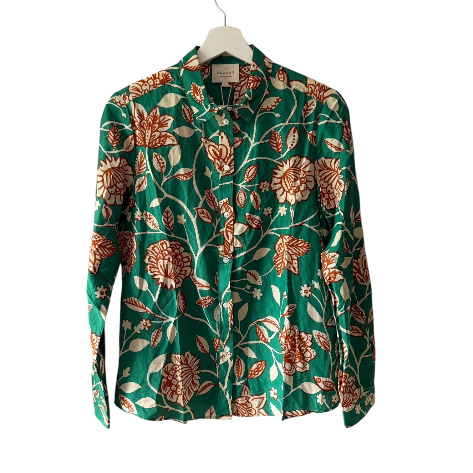 Sezane Pierro Gemini Shirt Size 2