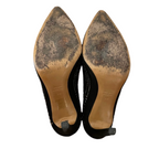 Isabel Marant Stanley Studded Suede Pumps Black Size 39