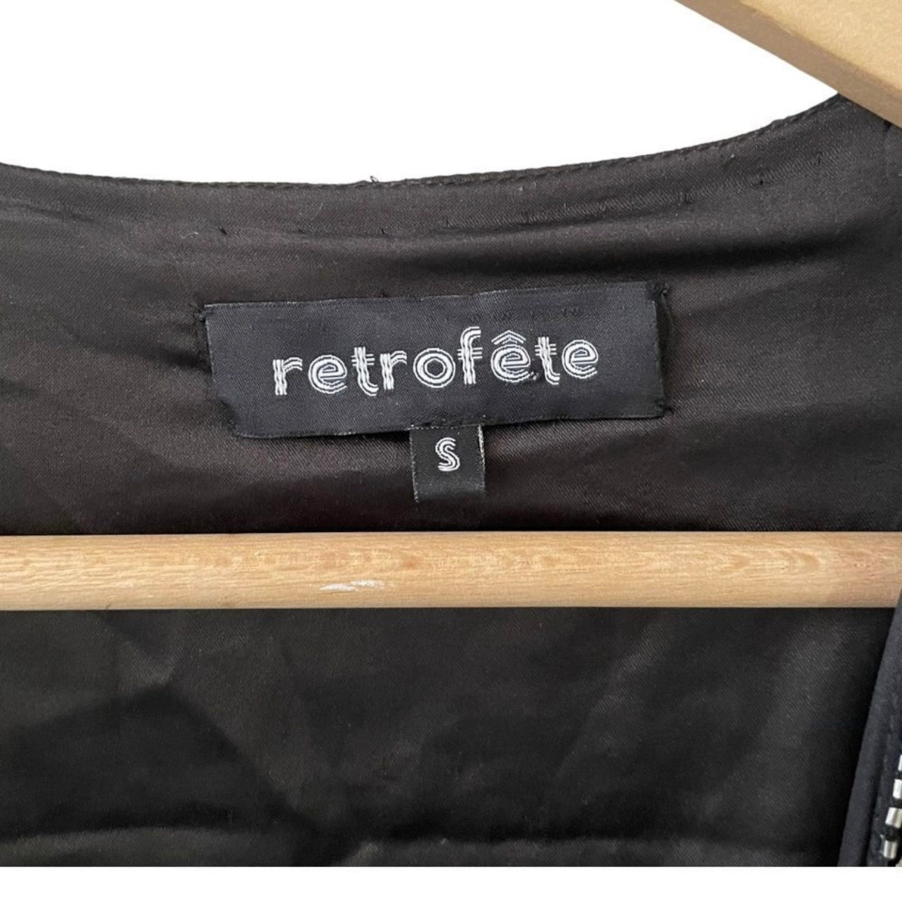 Retrofete Gabrielle Gunmetal Studded Dress Size S