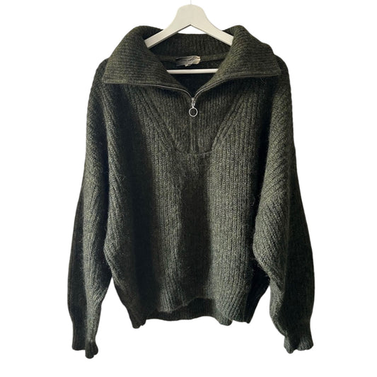 Isabel Marant Etoile Myclan Half-Zip Sweater Size M