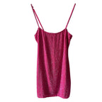 h:ours Juniper Mini Dress in Hot Pink Size M