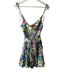 For Love And Lemons Miranda Belted Mini Dress Size S