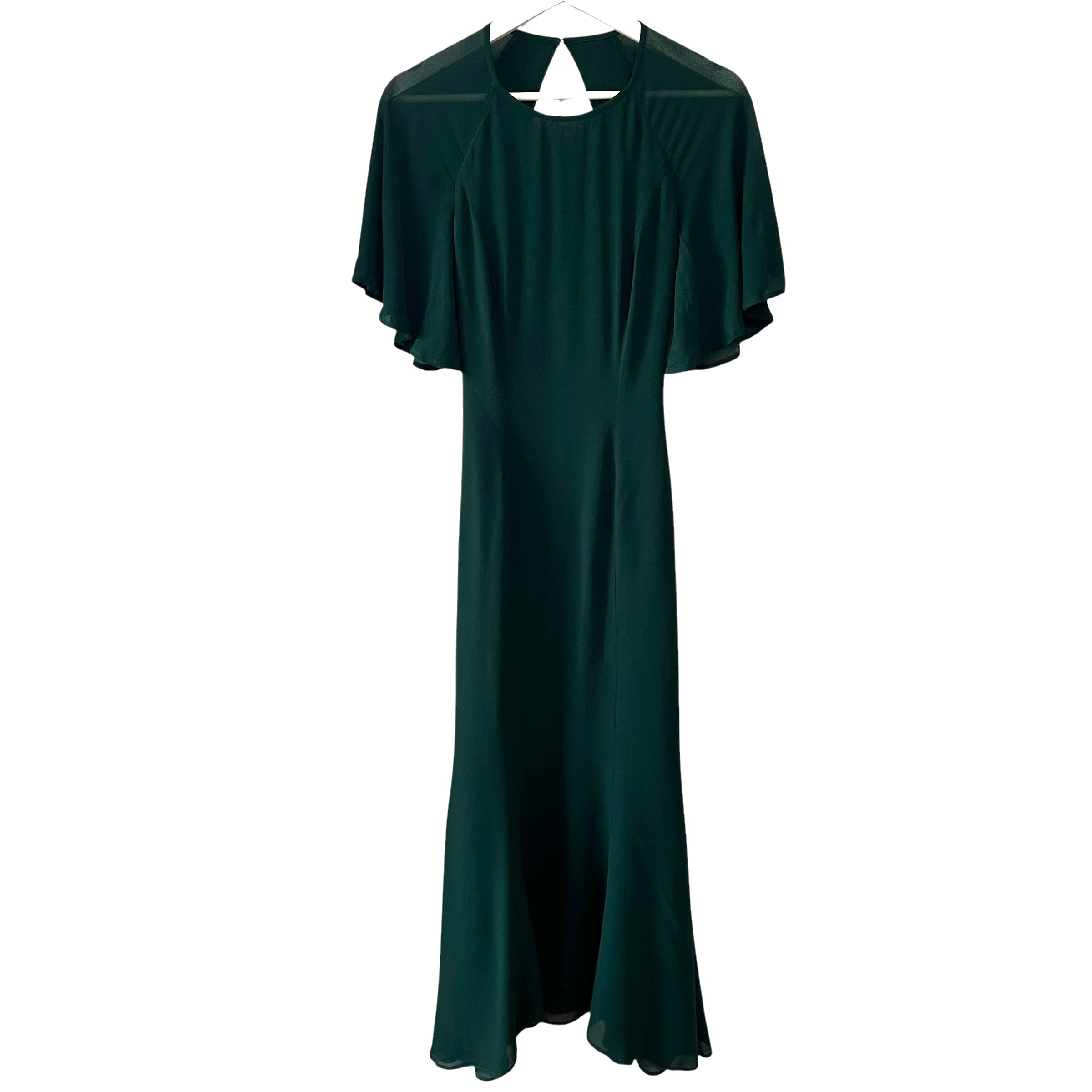 Reformation Carletta Dress Forest Size 2