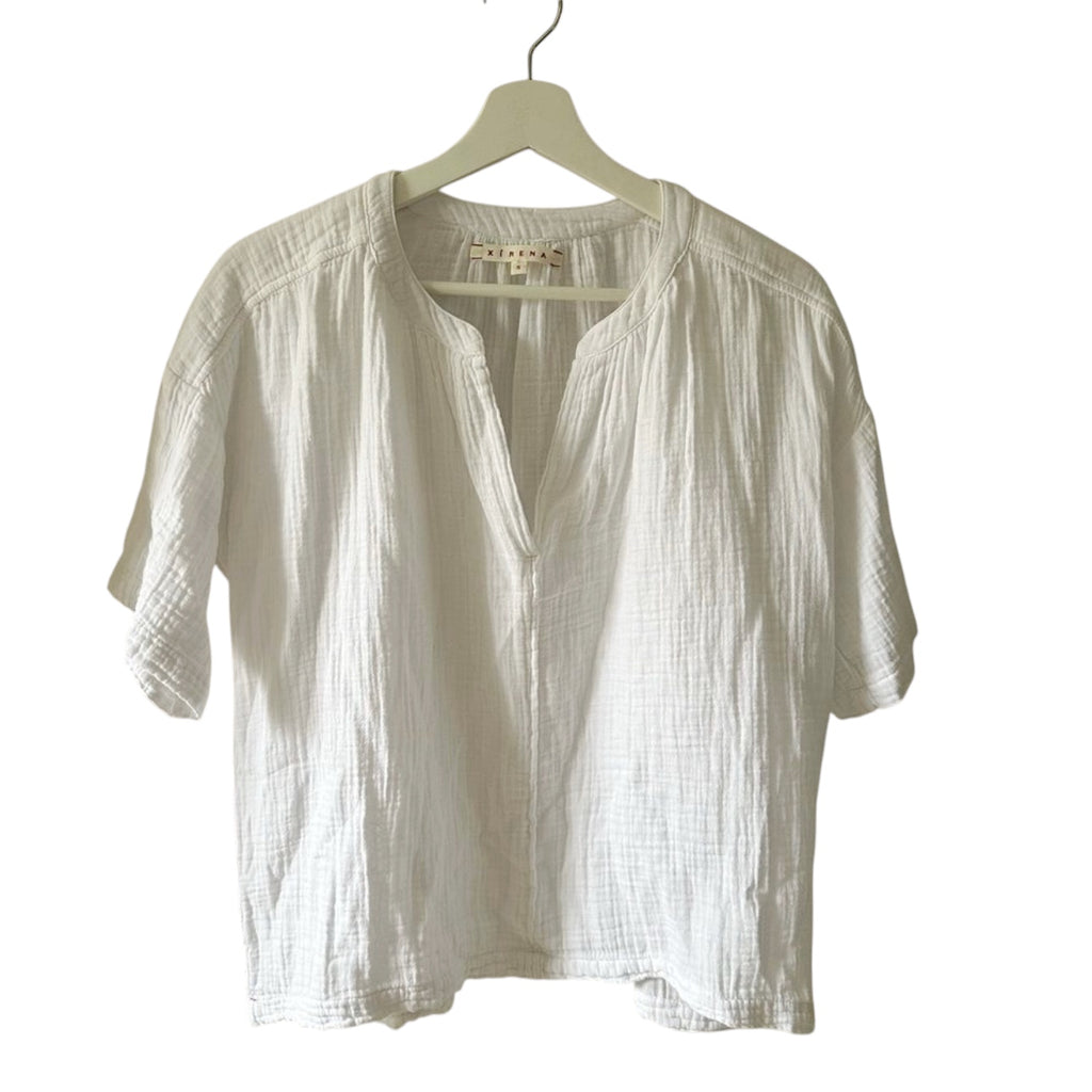 XiRENA White Avery Top Size S