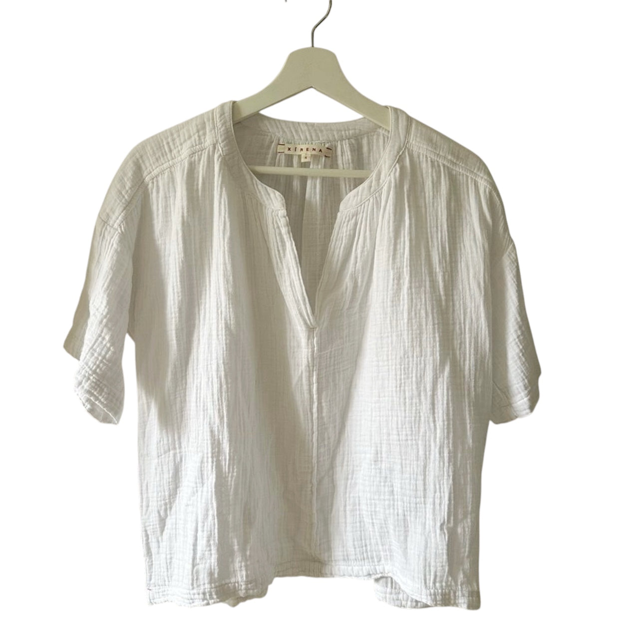 XiRENA White Avery Top Size S