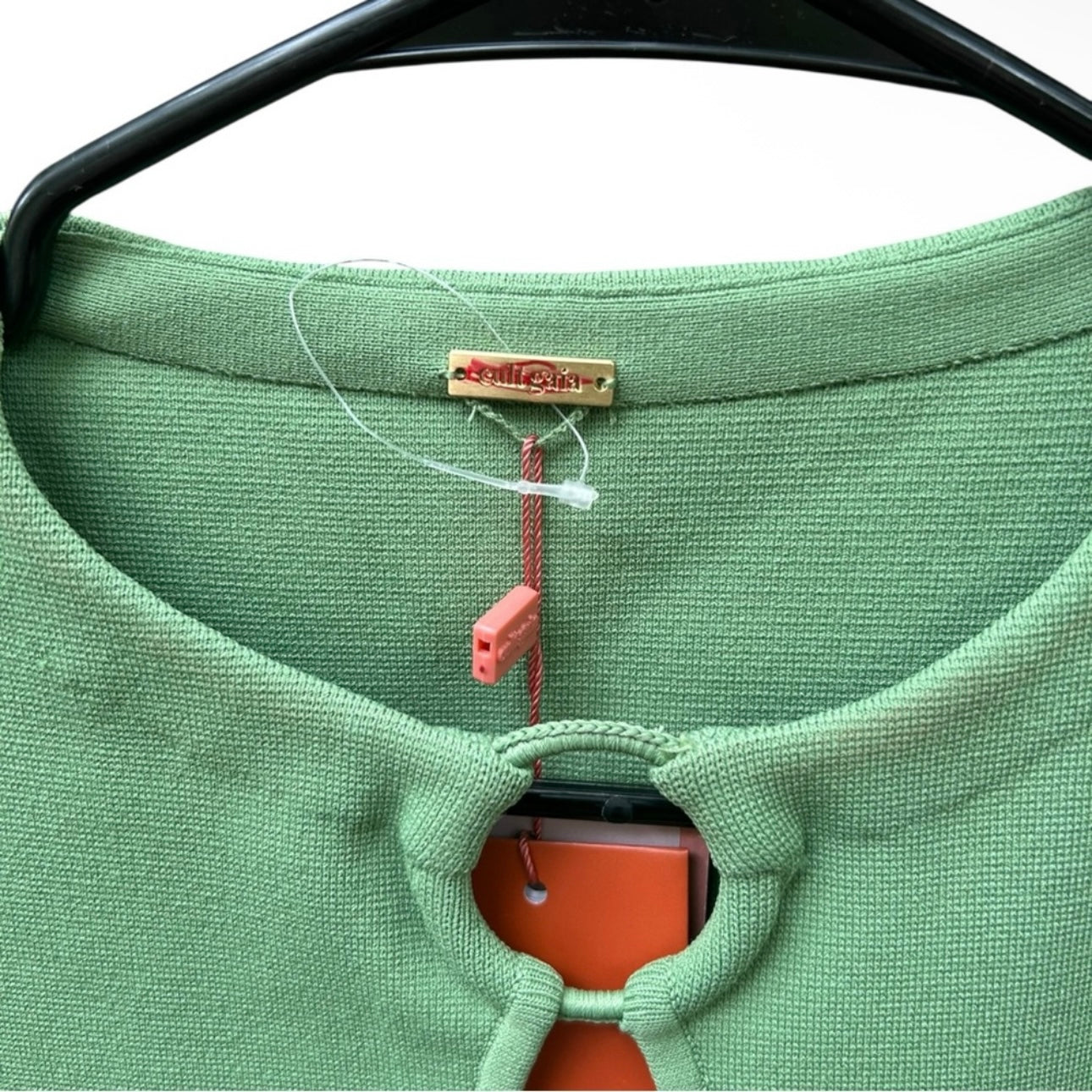 Cult Gaia Hartley Knit Dress in Calla Lily Size S