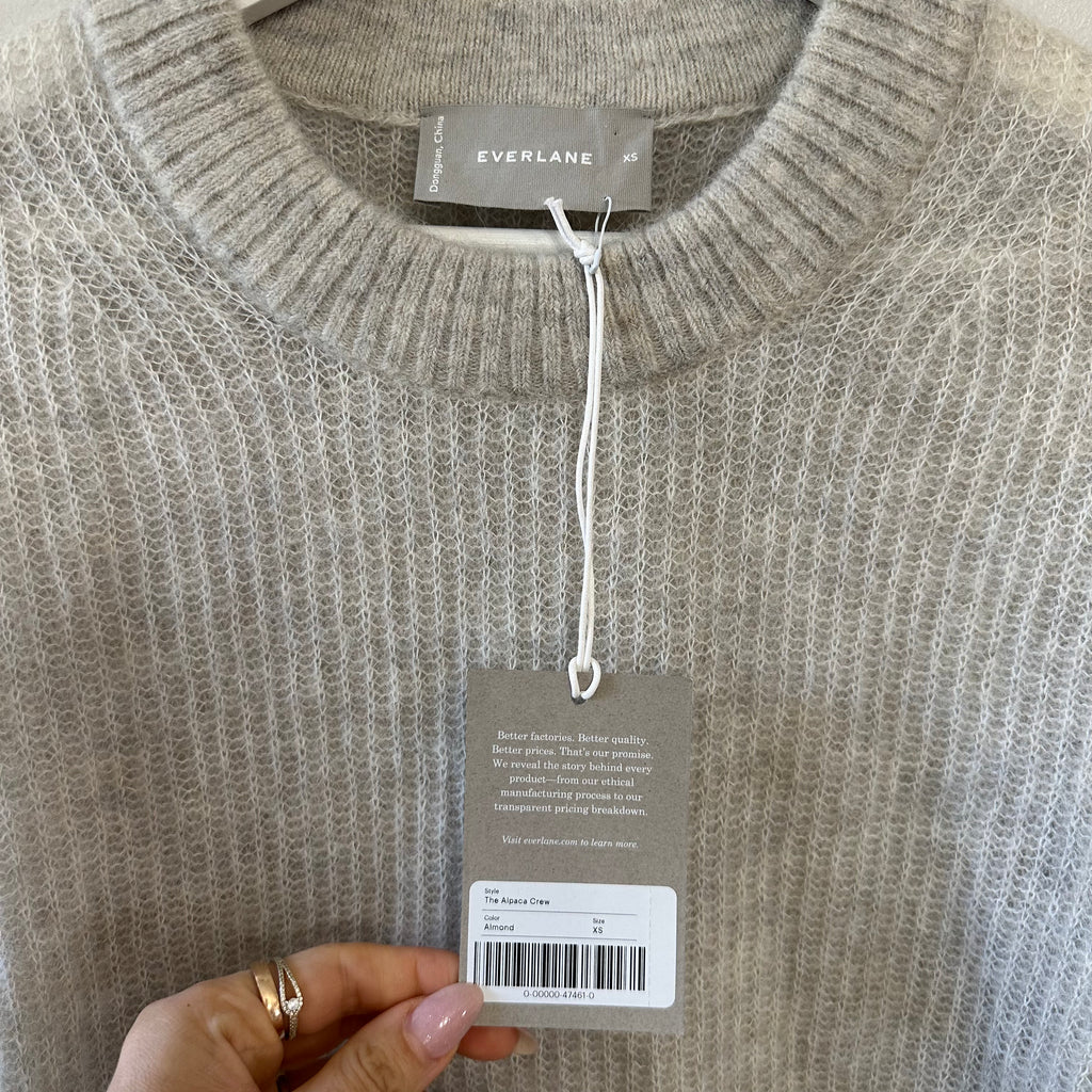 Everlane Alpaca Crew Size XS