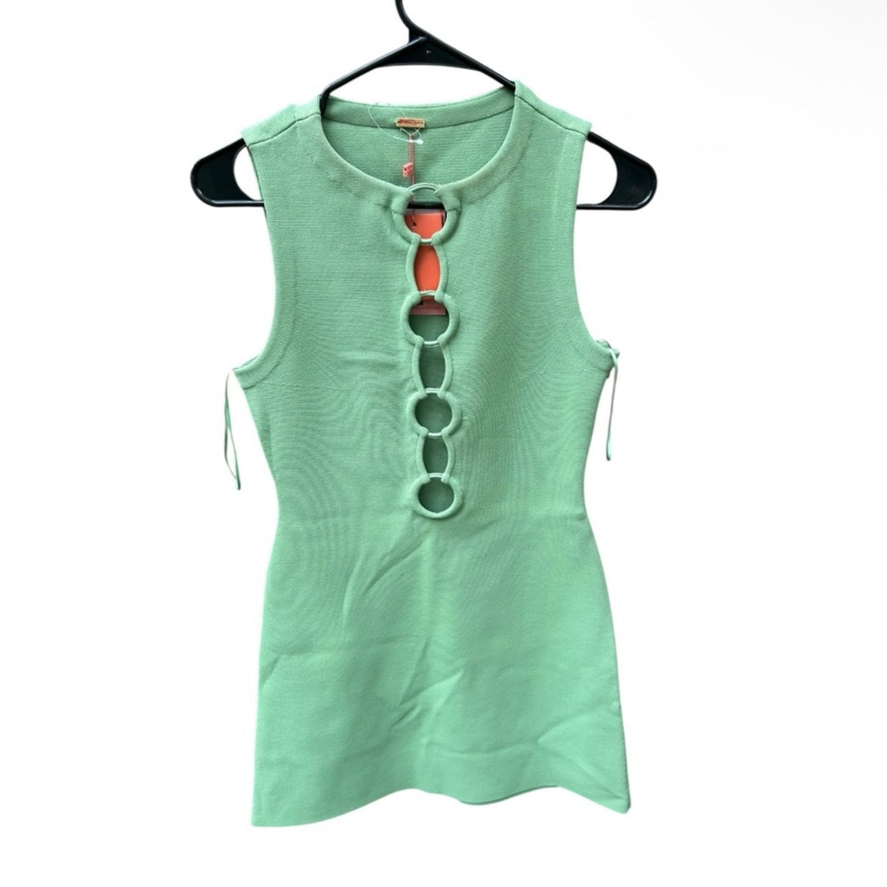 Cult Gaia Hartley Knit Dress in Calla Lily Size S