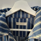 Ulla Johnson Odie Striped Denim Jacket Size S