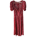 Reformation Lacey Dress Red Floral Size 0