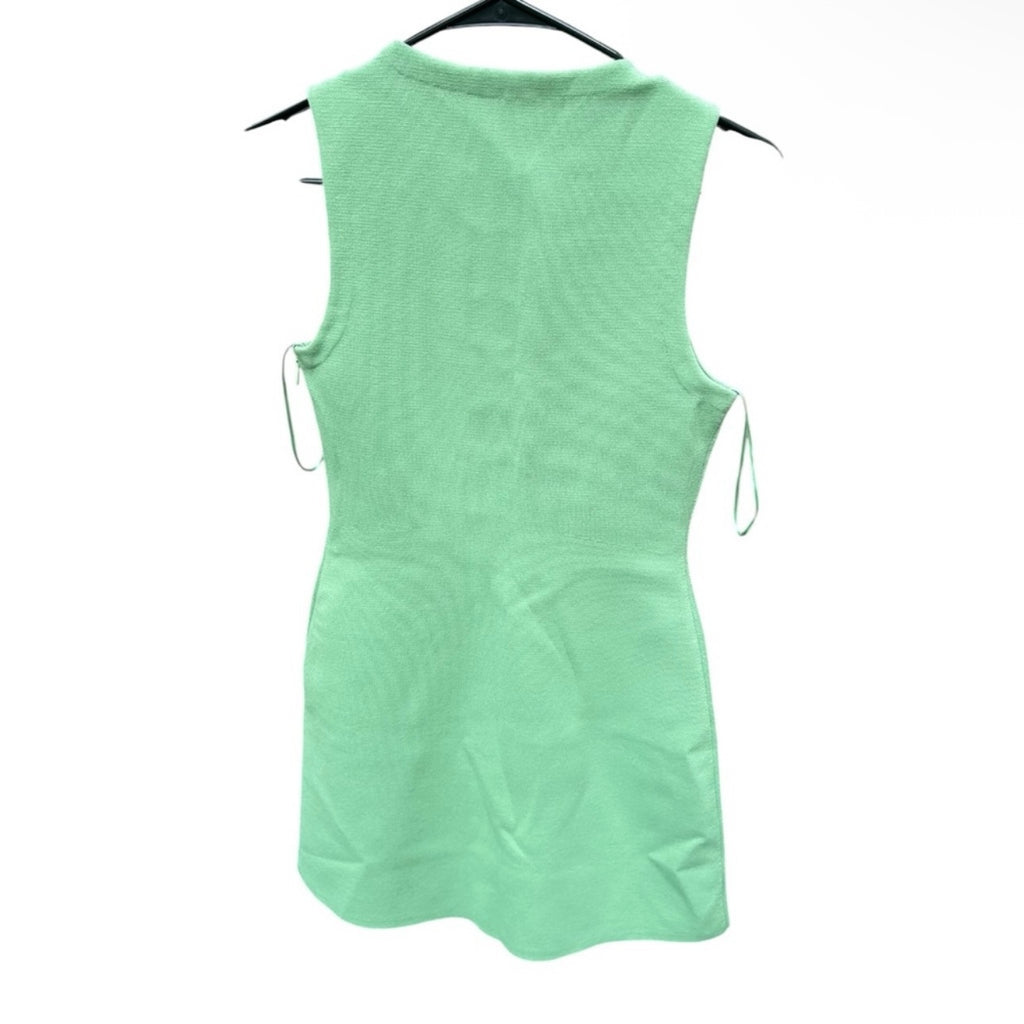 Cult Gaia Hartley Knit Dress in Calla Lily Size S