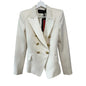BALMAIN x H&M Collab Cream Blazer Size 4