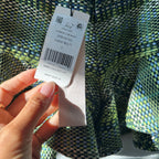 CINQ À SEPT Lexie Boxweave High Waist Shorts In Oasis Multi Size 2