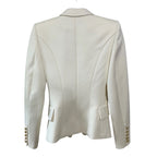 BALMAIN x H&M Collab Cream Blazer Size 4