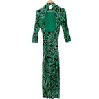 Rixo Lucy Animal Print Maxi Dress Size XS