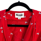 Rouje Eliza Blouse In Bird Print Size 6