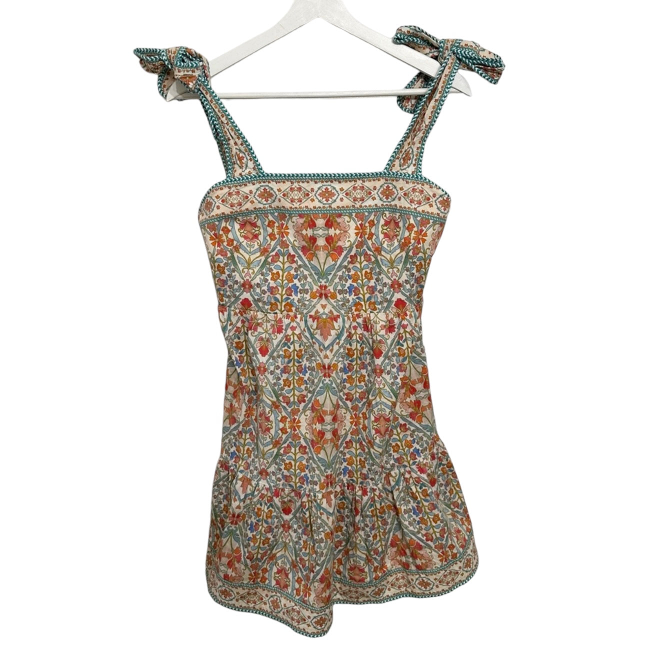 Shoshanna Embroidered Printed Mini Dress Size S