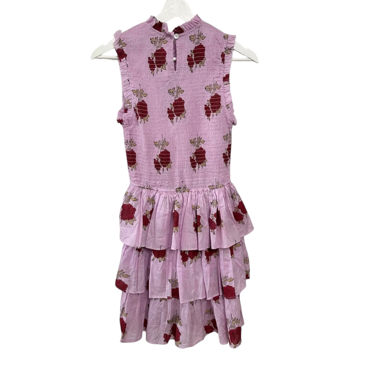 Alix Of Bohemia Cabana Ruffle Tiered  Floral Dress Size XS