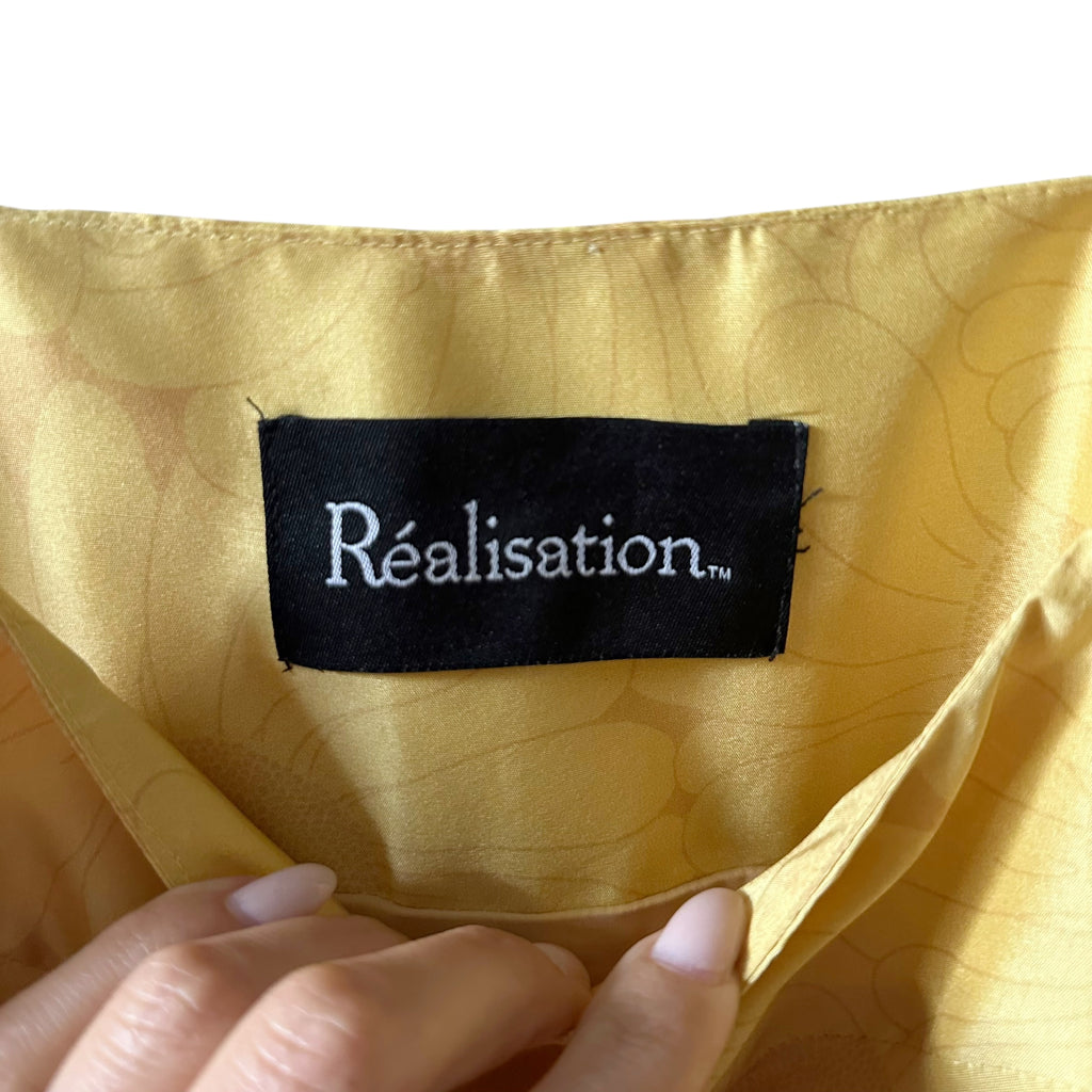 Réalisation Par Christy Sunflower Dress Size M