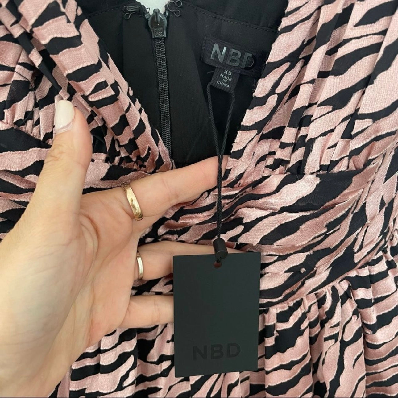 NBD Burnout Mini  Dress Size XS