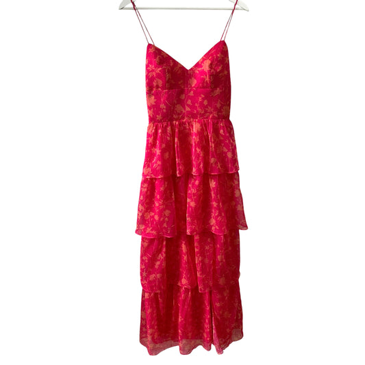Amanda Uprichard Thaddea Maxi Dress in Brookeside Size S