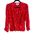 Rouje Eliza Blouse In Bird Print Size 6