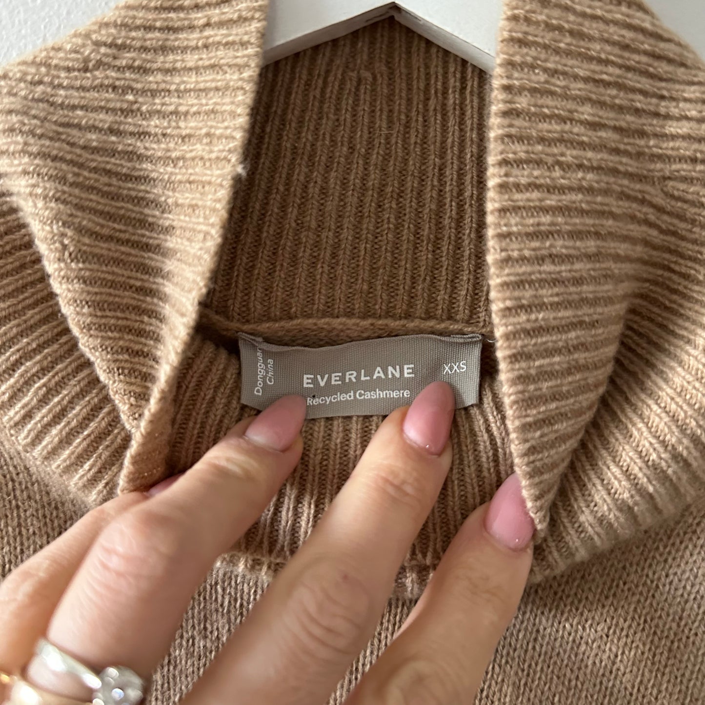 Everlane Cashmere Boxy Turtle Neck Sweater Size XXS