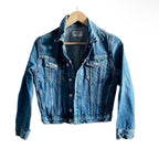 AGOLDE Vivian Jean Jacket in Record Wash Size XS