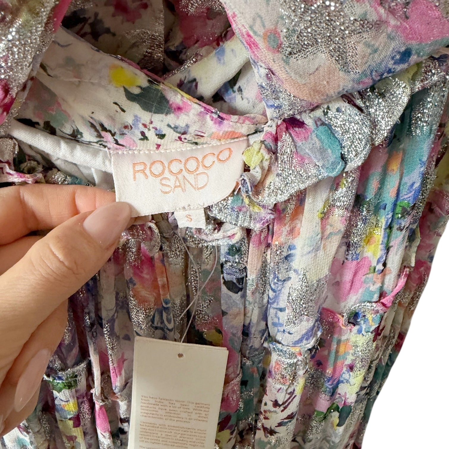 Rococo Sand Leila Midi Dress Size S