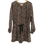 SEA NY Leopard Print Romper Size S
