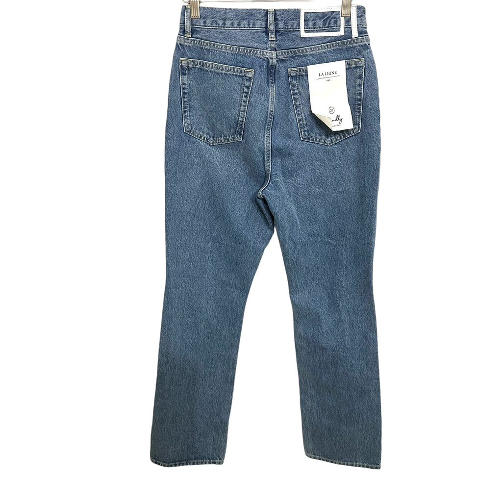 La Ligne Molly High-Rise Straight Jean Size 27