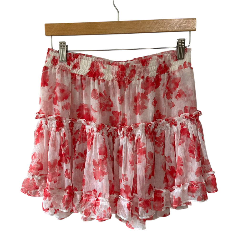 Misa Los Angeles Marion Skirt Watermelon Blossom Size L