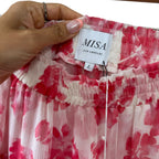 Misa Los Angeles Marion Skirt Watermelon Blossom Size L
