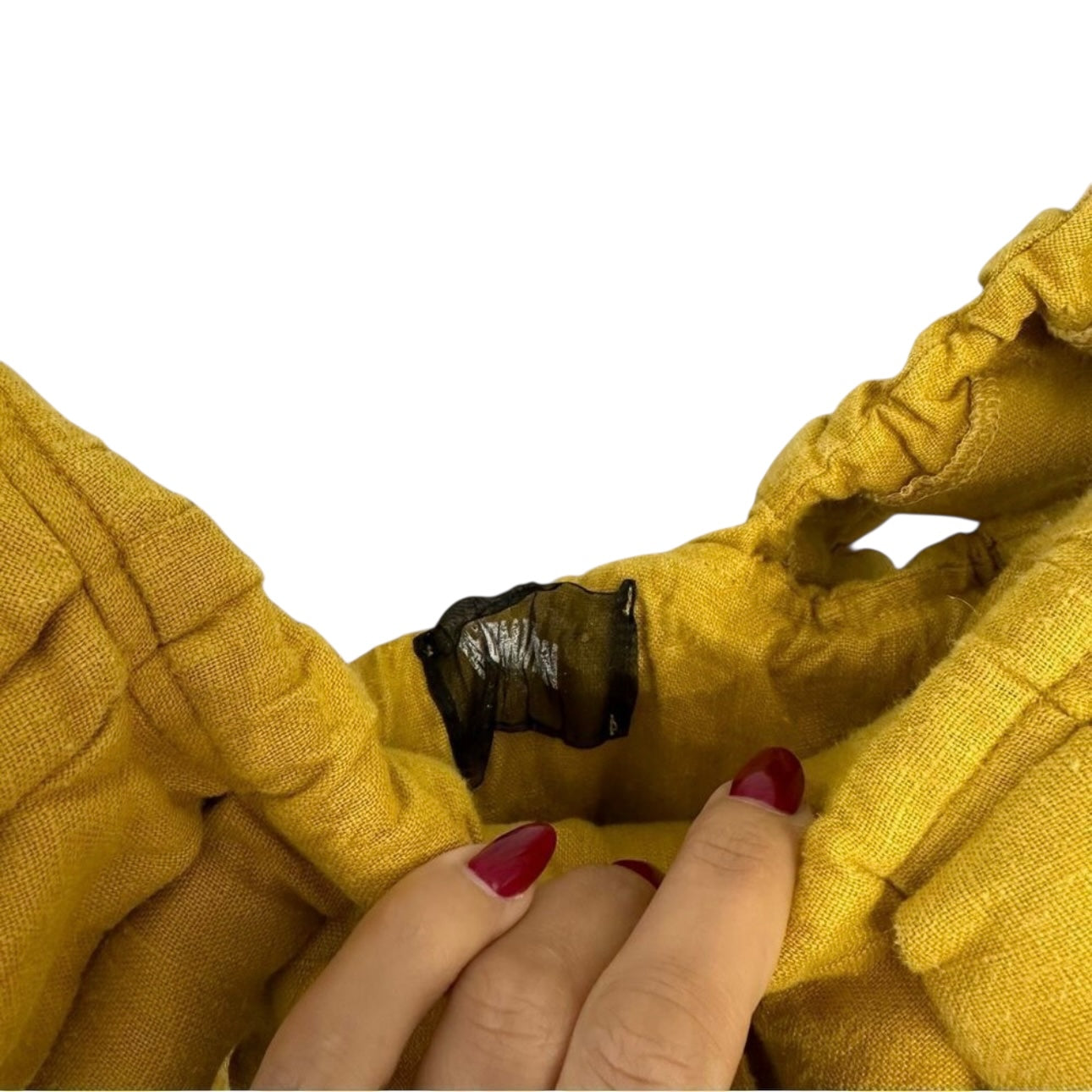 Reformation Coral Dress Yellow Mini Ruffle Size 8