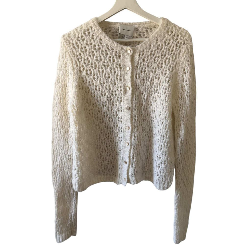 Reformation Clara Alpaca Cardigan Size S