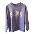 Anine Bing Purple Sweatshirt Size S