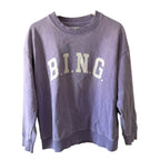Anine Bing Purple Sweatshirt Size S