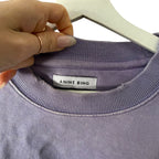 Anine Bing Purple Sweatshirt Size S