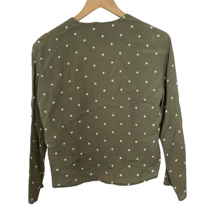 Reformation Casablanca Top Polka Dot Size XS