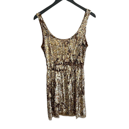 LoveShackFancy Madelina Dress Golden Shimmer Size 4