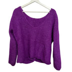 Sezane Zebulon Front Twist Sweater Size S