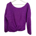 Sezane Zebulon Front Twist Sweater Size S