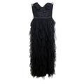 For Love & Lemons Bustier Gown in Black Size XS